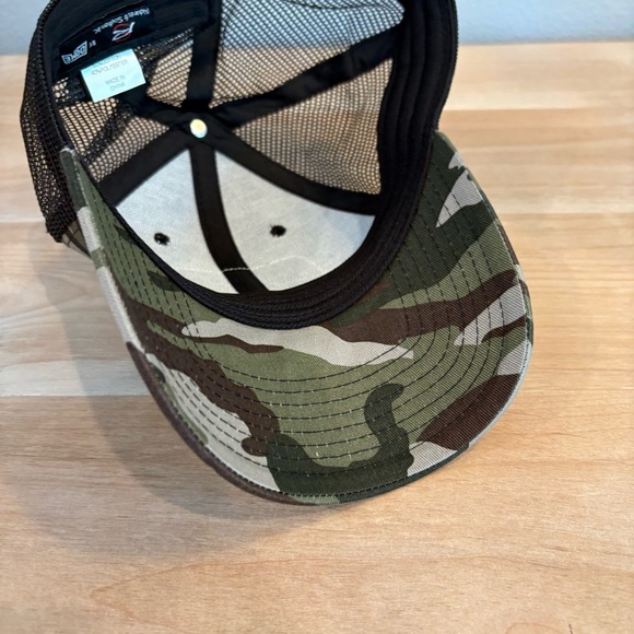 Women's Camo Black GEORGE STRAIGHT Adjustable Trucker Country Concert Music Hat - Picture 5 of 7